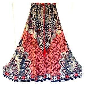 Flying Tomato Boho Maxi Skirt